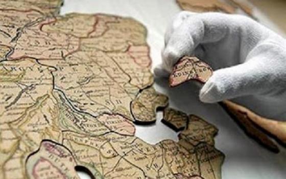 Пазлы в виде географических и исторических карт