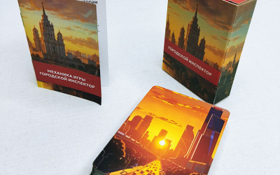 Настольная игра для госинспекции «Контроль Москвы Землепользование»