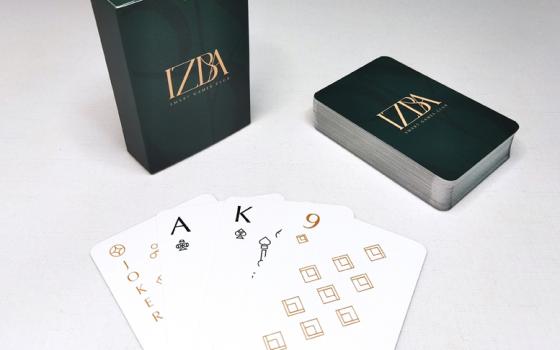 Колода игральных карт на заказ для IZBA CLUB